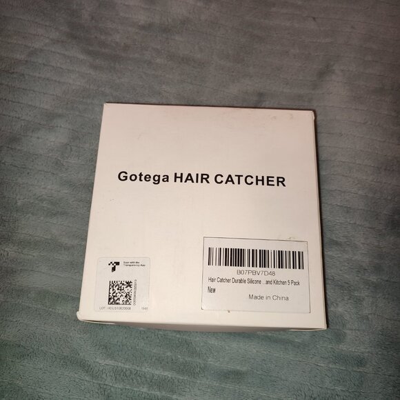 New in Box 5 PCS Gotega Hair Catcher Bathroom Shower Drain Protection Silicone - Picture 8 of 8